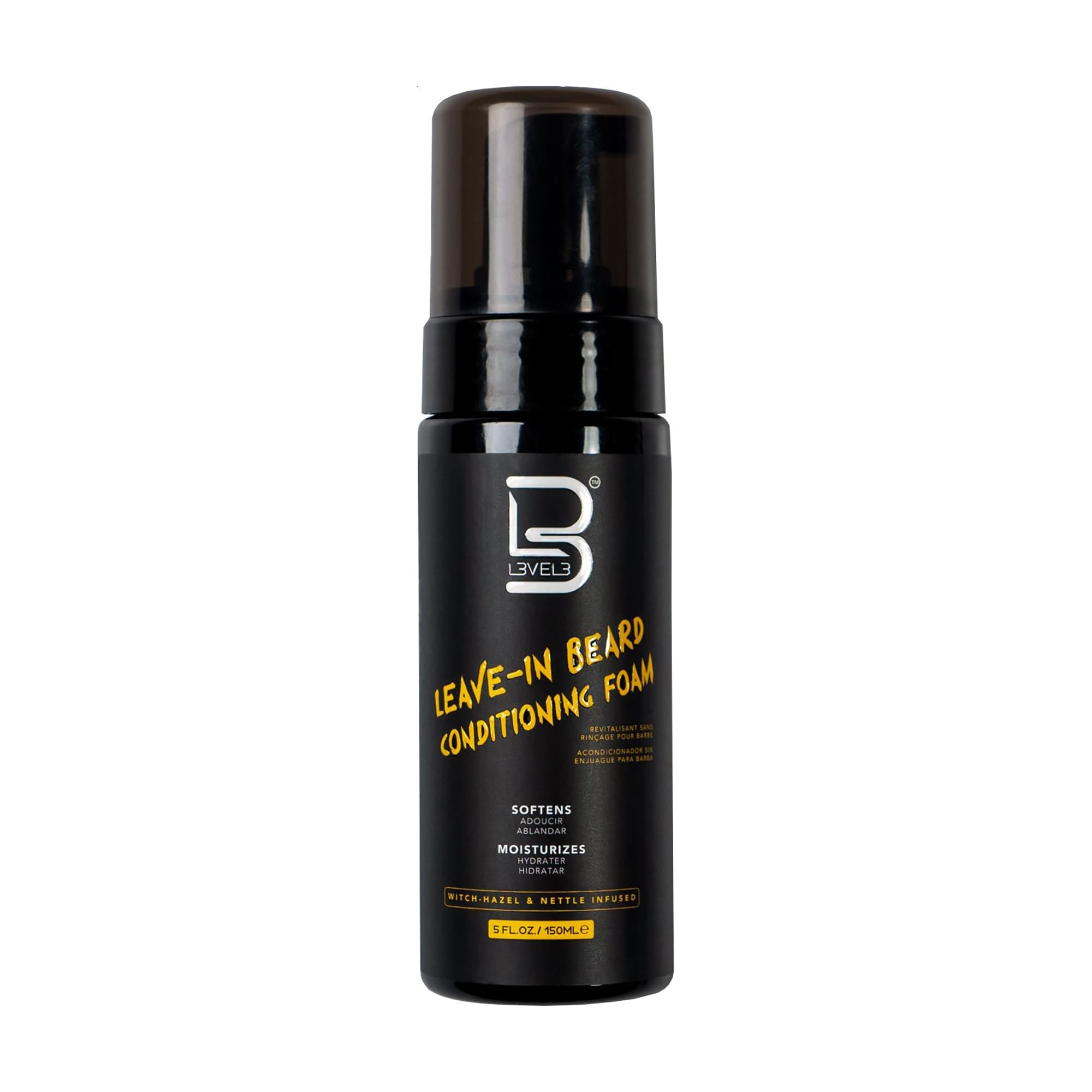 Незмивна пінка-кондиціонер для бороди Level3 Leave-In Beard Conditioning Foam, 150 мл